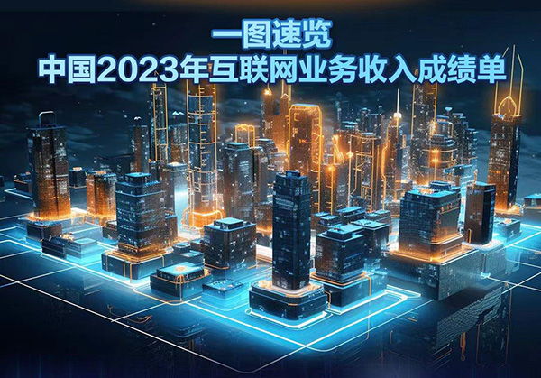 17483亿元！一图速览中国2023年互联网业务收入成绩单